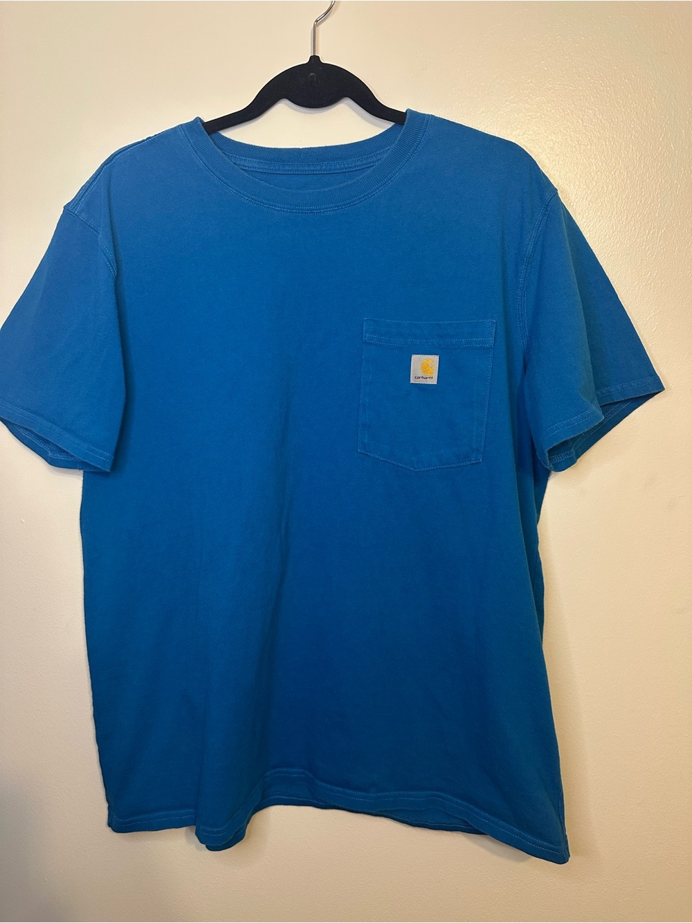 Carhartt Short-Sleeve Pocket T-Shirt in Blue